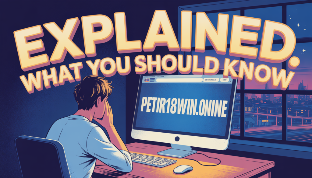 petir108win.online – Explained: What You Should Know petir108win.online