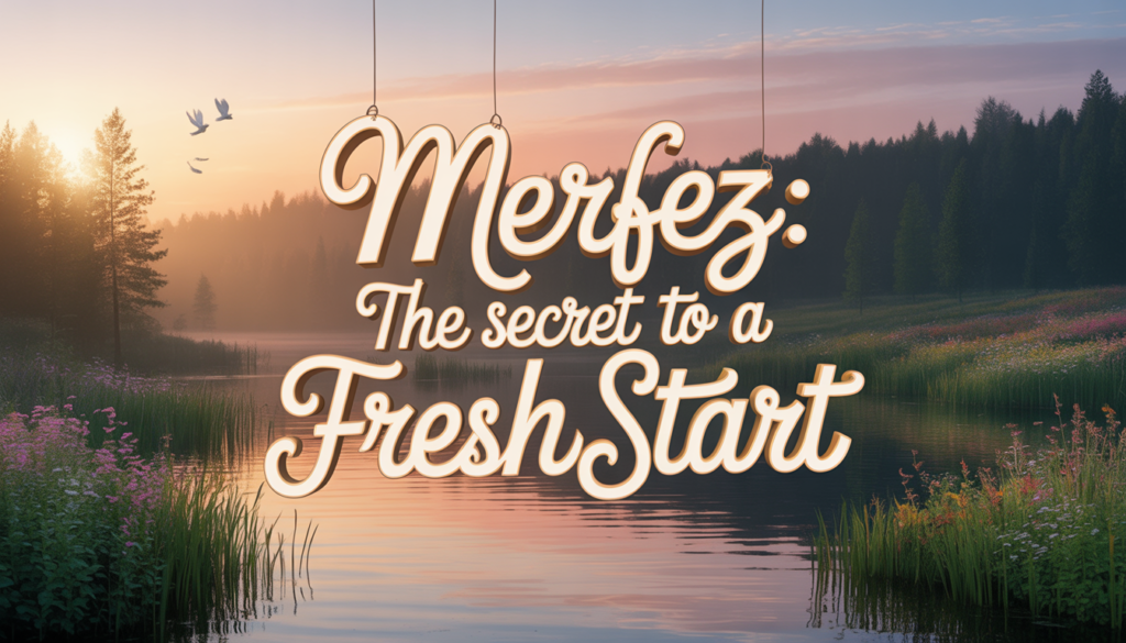 Merfez: The Secret to a Fresh Start Merfez